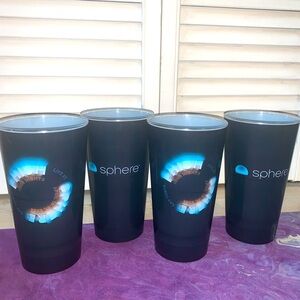 4 PHISH Sphere souvenir cups from the historic Las Vega$ run